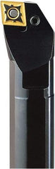 Seco - 40mm Min Bore Diam, 350mm OAL, 32mm Shank Diam, S-PCLN Indexable Boring Bar - 50mm Max Bore Depth, CN.. 1204.. Insert, Pin Lock Assembly Holding Method - Exact Tool & Supply