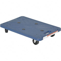 Vestil - 220 Lb Capacity Plastic Dolly - 24" Long x 16" Wide - Exact Tool & Supply