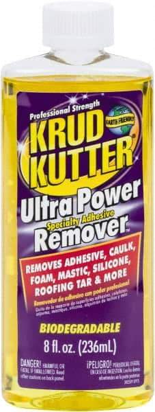 Krud Kutter - 8 oz Bottle Adhesive Remover - Removes Adhesives - Exact Tool & Supply