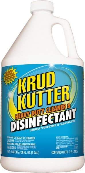 Krud Kutter - 1 Gal Bottle Disinfectant - Liquid, Disinfectant, Mild - Exact Tool & Supply
