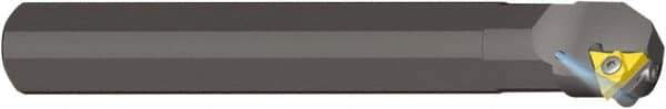 Vargus - Internal Thread, Right Hand Cut, 1-1/2" Shank Width x 1.34" Shank Height Indexable Threading Toolholder - 12" OAL, 5UI Insert Compatibility, AVRC Toolholder, Series U Style - Exact Tool & Supply