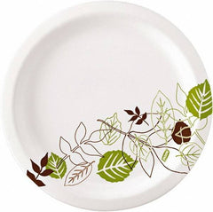 Dixie - Dixie Ultra Pathways Heavyweight Paper Plates WiseSize, 8-1/2" - Heavyweight Paper Plates WiseSize, 8-1/2 Inch - Exact Tool & Supply