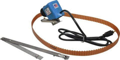 Mini-Skimmer - 18" Reach, 0.25 GPH Oil Removal Capacity, 115 Max Volt Rating, Belt Oil Skimmer - 40 to 125°F - Exact Tool & Supply