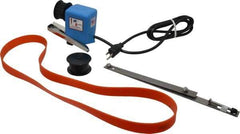 Mini-Skimmer - 18" Reach, 0.25 GPH Oil Removal Capacity, 115 Max Volt Rating, Belt Oil Skimmer - 40 to 125°F - Exact Tool & Supply