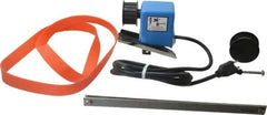 Mini-Skimmer - 24" Reach, 0.25 GPH Oil Removal Capacity, 115 Max Volt Rating, Belt Oil Skimmer - 40 to 125°F - Exact Tool & Supply
