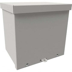 Wiegmann - NEMA 3R Steel Junction Box Enclosure with Screw Cover - Exact Tool & Supply