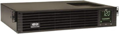Tripp-Lite - 15 Amp, 1,500 VA, Tower & Rack Mount Line Interactive Backup Uninterruptible Power Supply - Backup 4-1/2 min with Full Load & 10 min with Half Load, 120 VAC Input & Output, 1,350 Watt Output, 1 Phases, 8 Outlets - Exact Tool & Supply