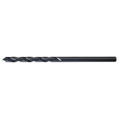 27/64 RHS / RHC HSS 135 Degree Split Point Aircraft Extension Drill - Steam Oxide - Exact Tool & Supply