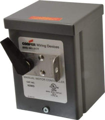 Cooper Wiring Devices - Steel Pushbutton Switch Enclosure - 3 NEMA Rated - Exact Tool & Supply