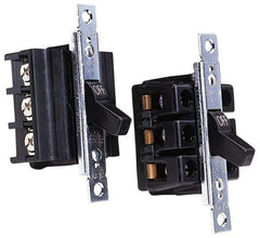 Cooper Wiring Devices - 3 Poles, 40 Amp, 3PST, NEMA, Open Toggle Manual Motor Starter - 44.2mm Wide x 42.16mm Deep x 95.25mm High, 20 hp, CSA C22.2 No. 14, NEMA 1 & UL 508 - Exact Tool & Supply