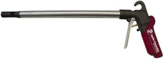 Value Collection - 120 Max psi High Power Venturi Nozzle Heavy Duty High Force Blow Gun - 1/4 NPT Inlet, 24" Tube Length, Aluminum - Exact Tool & Supply