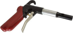 Value Collection - 120 Max psi High Power Venturi Nozzle Heavy Duty High Force Blow Gun - 1/4 NPT Inlet, 4" Tube Length, Aluminum - Exact Tool & Supply