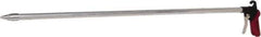 Value Collection - 120 Max psi Whisper Jet Pistol Grip Blow Gun - 1/4 NPT Inlet, 36" Tube Length, Aluminum - Exact Tool & Supply