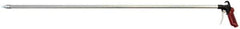 Value Collection - 120 Max psi Whisper Jet Pistol Grip Blow Gun - 1/4 NPT Inlet, 48" Tube Length, Aluminum - Exact Tool & Supply