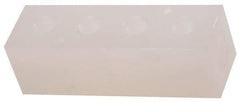 Made in USA - 1/2" Inlet, 3/8" Outlet Manifold - 4-3/4" Long x 1-1/2" Wide x 1-1/2" High, 0.2" Mount Hole, 2 Inlet Ports, 4 Outlet Ports - Exact Tool & Supply