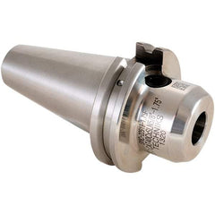 Techniks - CAT40 Taper Shank 5/8 Hole End Mill Holder & Adapter - 1-1/2" Nose Diam, 3" Projection - Exact Tool & Supply