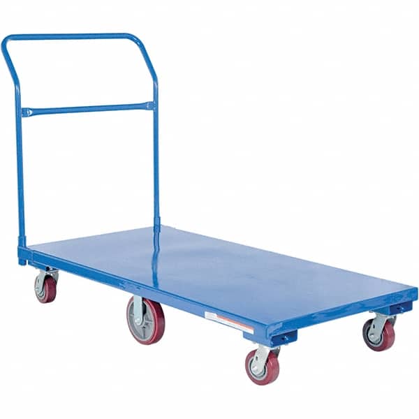 Vestil - 1,500 Lb Capacity Steel Platform Truck - Exact Tool & Supply