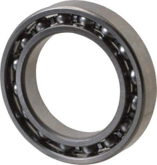 SKF - 17mm Bore Diam, 26mm OD, Open Thin Section Radial Ball Bearing - 5mm Wide, 1 Row, Round Bore, 209 Lb Static Capacity, 378 Lb Dynamic Capacity - Exact Tool & Supply
