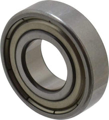 SKF - 10mm Bore Diam, 22mm OD, Double Shield Thin Section Radial Ball Bearing - 6mm Wide, 1 Row, Round Bore, 169 Lb Static Capacity, 438 Lb Dynamic Capacity - Exact Tool & Supply