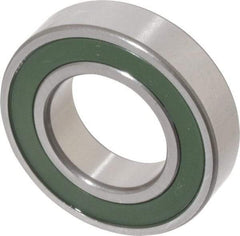 SKF - 15mm Bore Diam, 28mm OD, Double Seal Thin Section Radial Ball Bearing - 7mm Wide, 1 Row, Round Bore, 459 Lb Static Capacity, 906 Lb Dynamic Capacity - Exact Tool & Supply