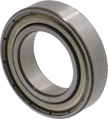 SKF - 17mm Bore Diam, 30mm OD, Double Shield Thin Section Radial Ball Bearing - 7mm Wide, 1 Row, Round Bore, 522 Lb Static Capacity, 980 Lb Dynamic Capacity - Exact Tool & Supply