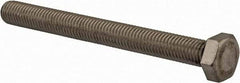 Value Collection - M12x1.75mm Metric Coarse, 120mm Length Under Head Hex Head Cap Screw - Fully Threaded, Grade 18-8 & Austenitic A2 Stainless Steel, Uncoated, 19mm Hex - Exact Tool & Supply