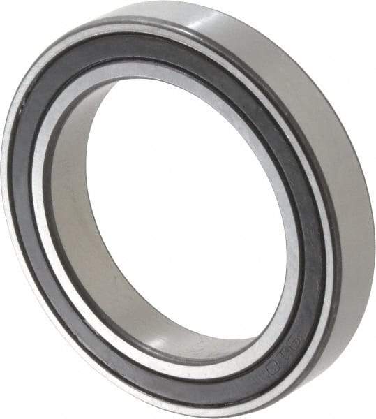 SKF - 50mm Bore Diam, 72mm OD, Double Seal Thin Section Radial Ball Bearing - 12mm Wide, 1 Row, Round Bore, 2,340 Lb Static Capacity, 3,280 Lb Dynamic Capacity - Exact Tool & Supply
