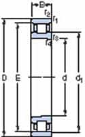 SKF - Radial Ball Bearings; Type: Deep Groove ; Style: Double Seal ; Bore Diameter (mm): 12.00 ; Outside Diameter (mm): 28.00 ; Width (mm): 8.00 ; Flange Type: Without Flange - Exact Tool & Supply