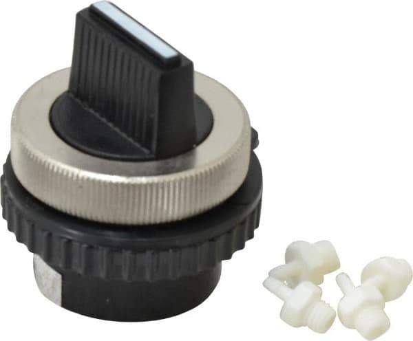 Norgren - 10-32 UNF Selector Valve - 3-Way, 3 Position, 0.03 CV Rate & Rotary Switch Detented - Exact Tool & Supply