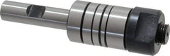 Interstate - 1/2" Diam Milling Machine Arbor - Stub Style, Straight Shank, 1/2" Shank Diam, 102.4mm OAL - Exact Tool & Supply
