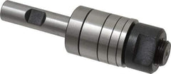 Interstate - 5/8" Diam Milling Machine Arbor - Stub Style, Straight Shank, 1/2" Shank Diam, 102.4mm OAL - Exact Tool & Supply