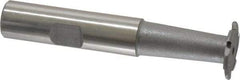 Value Collection - 1/32" Radius, 1/16" Circle Diam, 3/4" Cutter Diam, Shank Connection, Convex Radius Cutter - 1/2" Shank Diam, 3" OAL, High Speed Steel, Uncoated, 6 Teeth, Weldon Flat - Exact Tool & Supply