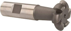 Value Collection - 3/16" Radius, 3/8" Circle Diam, 1-3/8" Cutter Diam, Shank Connection, Convex Radius Cutter - 3/4" Shank Diam, 3-1/2" OAL, High Speed Steel, Uncoated, 6 Teeth, Weldon Flat - Exact Tool & Supply