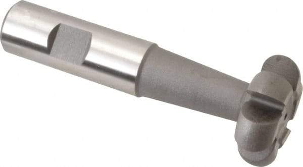 Value Collection - 1/4" Radius, 1/2" Circle Diam, 1-1/2" Cutter Diam, Shank Connection, Convex Radius Cutter - 3/4" Shank Diam, 4" OAL, High Speed Steel, Uncoated, 6 Teeth, Weldon Flat - Exact Tool & Supply
