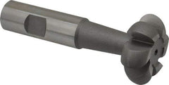 Value Collection - 5/16" Radius, 5/8" Circle Diam, 1-5/8" Cutter Diam, Shank Connection, Convex Radius Cutter - 3/4" Shank Diam, 4" OAL, High Speed Steel, Uncoated, 6 Teeth, Weldon Flat - Exact Tool & Supply