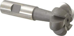 Value Collection - 3/8" Radius, 3/4" Circle Diam, 1-3/4" Cutter Diam, Shank Connection, Convex Radius Cutter - 3/4" Shank Diam, 4" OAL, High Speed Steel, Uncoated, 6 Teeth, Weldon Flat - Exact Tool & Supply