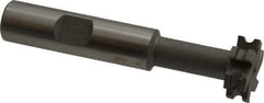 Value Collection - 1/16" Radius, 1/8" Circle Diam, 3/4" Cutter Diam, 3/4" Cutting Width, Shank Connection, Concave Radius Cutter - 1/2" Shank Diam, 3" OAL, High Speed Steel, Uncoated, 6 Teeth, Weldon Flat - Exact Tool & Supply