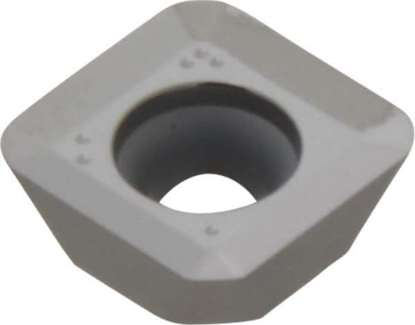 Tungaloy - SDGT1204 AJ Grade TH10 Carbide Milling Insert - Uncoated, 3/16" Thick, 1/2" Inscribed Circle - Exact Tool & Supply