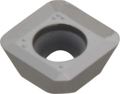 Tungaloy - SDGT1204 AJ Grade TH10 Carbide Milling Insert - Uncoated, 3/16" Thick, 1/2" Inscribed Circle - Exact Tool & Supply