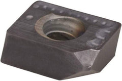 Tungaloy - XXMU08T204 MJ Grade AH120 Carbide Milling Insert - 2.78mm Thick, 0.4mm Corner Radius - Exact Tool & Supply