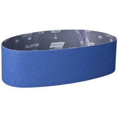 4″ × 36″ NorZon Plus R821 Narrow Belt 60 Grit Zirconia Alumina - Exact Tool & Supply