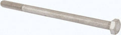 Value Collection - M8x1.25mm Metric Coarse, 130mm Length Under Head Hex Head Cap Screw - Partially Threaded, Grade 316 & Austenitic A4 Stainless Steel, Uncoated, 13mm Hex - Exact Tool & Supply