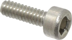 Value Collection - M1.6x0.35 Metric Coarse Hex Socket Drive, Socket Cap Screw - Grade 18-8 & Austenitic A2 Stainless Steel, Uncoated, Fully Threaded, 5mm Length Under Head - Exact Tool & Supply