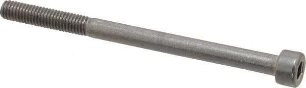 Value Collection - M5x0.80 Metric Coarse Hex Socket Drive, Socket Cap Screw - Grade 18-8 & Austenitic A2 Stainless Steel, Uncoated, Partially Threaded, 70mm Length Under Head - Exact Tool & Supply