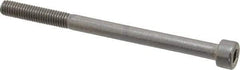 Value Collection - M5x0.80 Metric Coarse Hex Socket Drive, Socket Cap Screw - Grade 18-8 & Austenitic A2 Stainless Steel, Uncoated, Partially Threaded, 70mm Length Under Head - Exact Tool & Supply