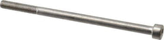 Value Collection - M5x0.80 Metric Coarse Hex Socket Drive, Socket Cap Screw - Grade 18-8 & Austenitic A2 Stainless Steel, Uncoated, Partially Threaded, 90mm Length Under Head - Exact Tool & Supply