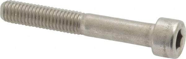 Value Collection - M12x1.75 Metric Coarse Hex Socket Drive, Socket Cap Screw - Grade 18-8 & Austenitic A2 Stainless Steel, Uncoated, Partially Threaded, 75mm Length Under Head - Exact Tool & Supply