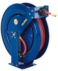 CoxReels - 100' Spring Retractable Hose Reel - 300 psi, Hose Included - Exact Tool & Supply