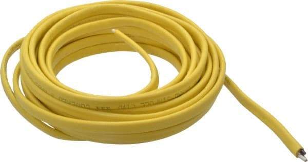 Southwire - NM-B, 12 AWG, 20 Amp, 25' Long, Solid Core, 1 Strand Building Wire - Yellow, PVC Insulation - Exact Tool & Supply