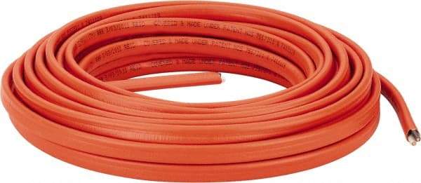 Southwire - NM-B, 10 AWG, 30 Amp, 50' Long, Solid Core, 1 Strand Building Wire - Orange, PVC Insulation - Exact Tool & Supply